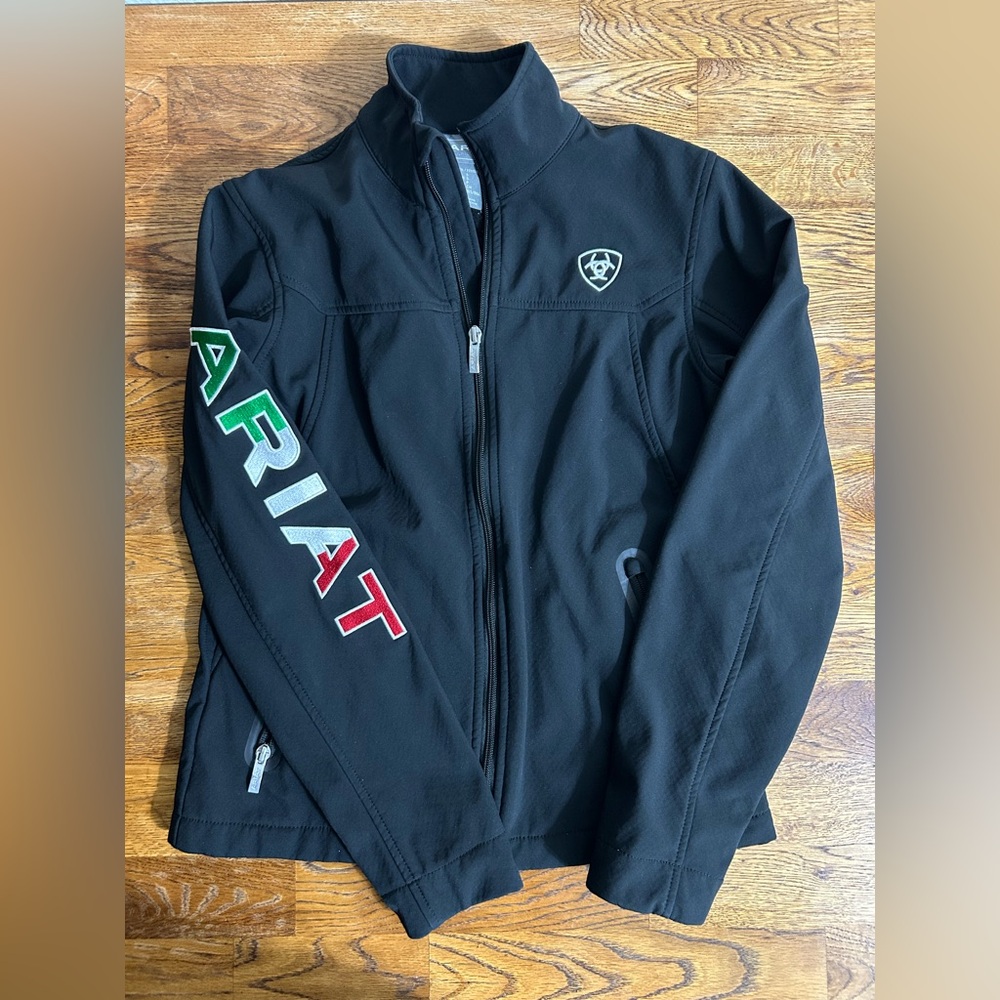 AriatTEK Team Softshell Jacket Mexico Flag ARIAT … - image 1